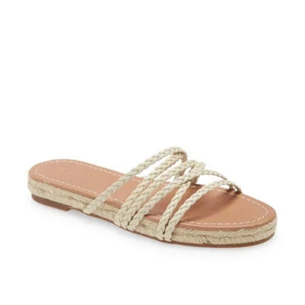 Madewell Spadrille Slide Sandal